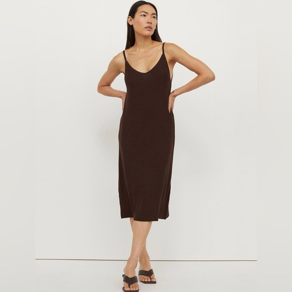 H&M Chocolate Brown dreese - Picture 6 of 10